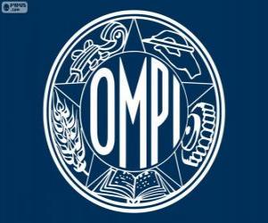 Puzzle Παλιά το λογότυπο του WIPO, Παγκόσμιος Οργανισμός Πνευματικής Ιδιοκτησίας